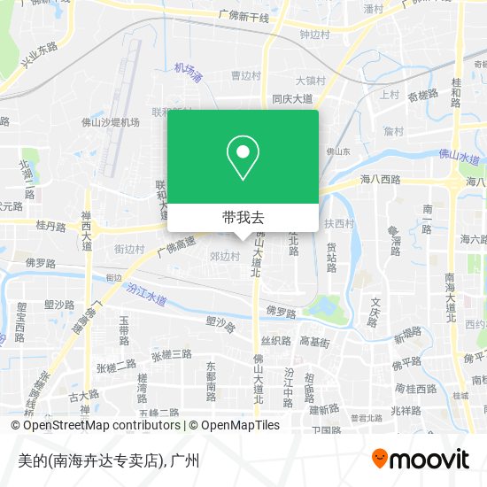 美的(南海卉达专卖店)地图
