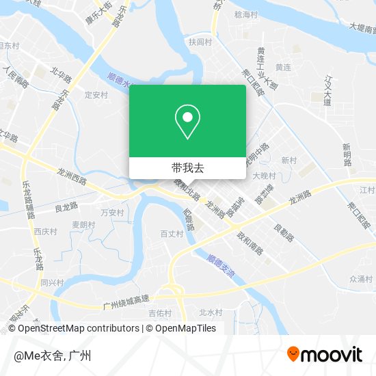 @Me衣舍地图