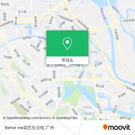 Better me花艺生活馆地图