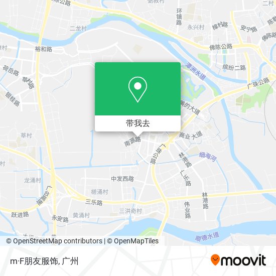 m·F朋友服饰地图