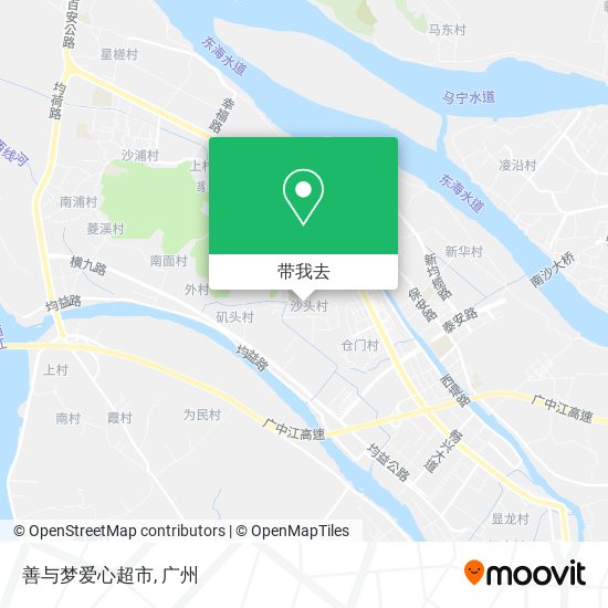 善与梦爱心超市地图