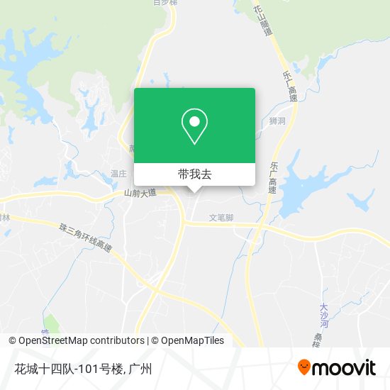 花城十四队-101号楼地图
