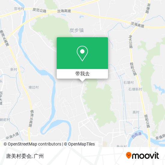 唐美村委会地图