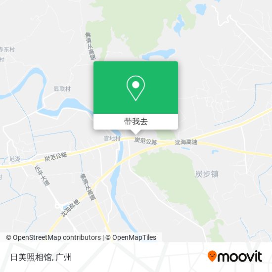 日美照相馆地图