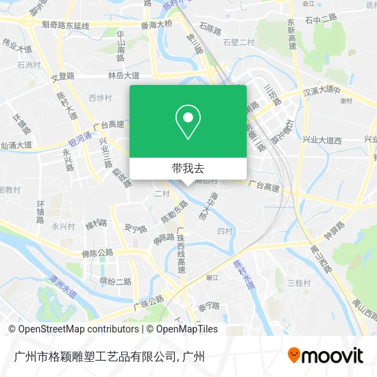广州市格颖雕塑工艺品有限公司地图