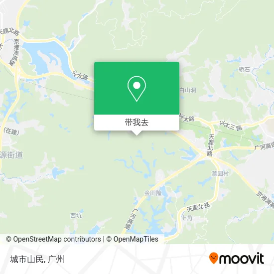 城市山民地图