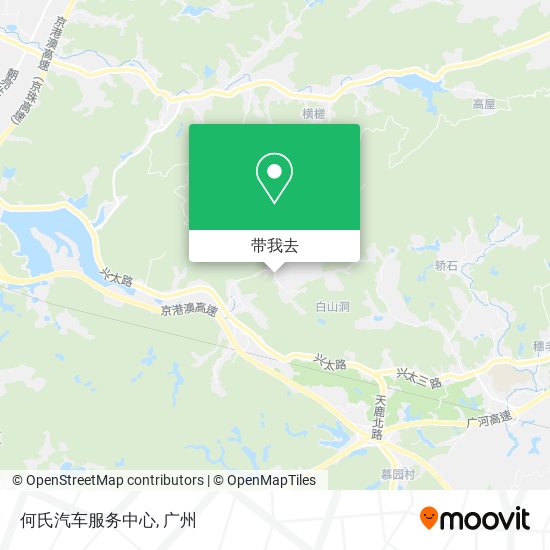 何氏汽车服务中心地图