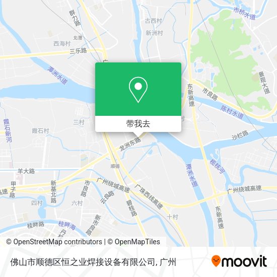 佛山市顺德区恒之业焊接设备有限公司地图