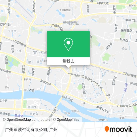 广州茗诚咨询有限公司地图
