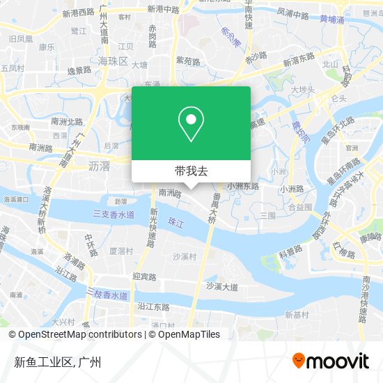 新鱼工业区地图
