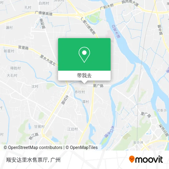 顺安达里水售票厅地图