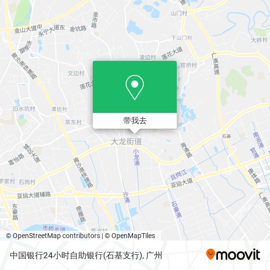 中国银行24小时自助银行(石基支行)地图