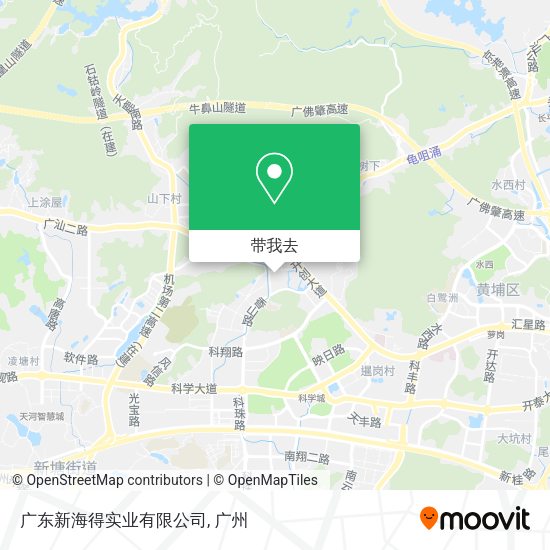 广东新海得实业有限公司地图