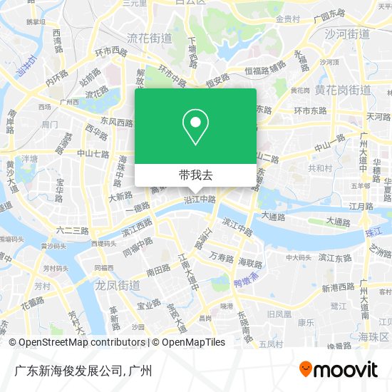 广东新海俊发展公司地图