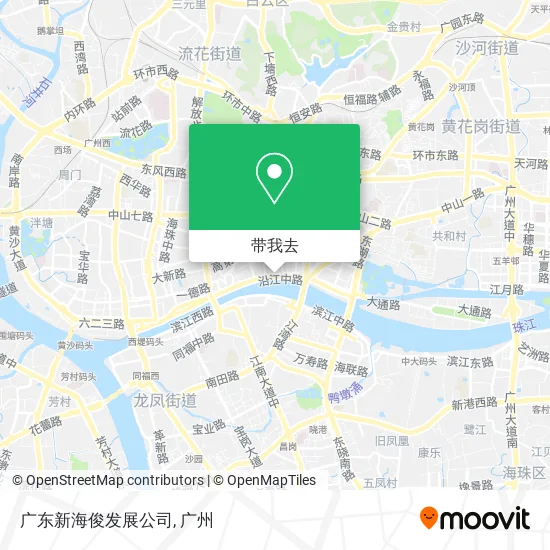广东新海俊发展公司地图