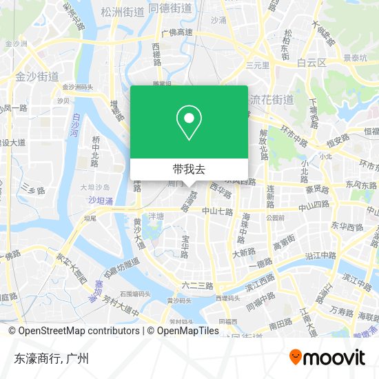 东濠商行地图