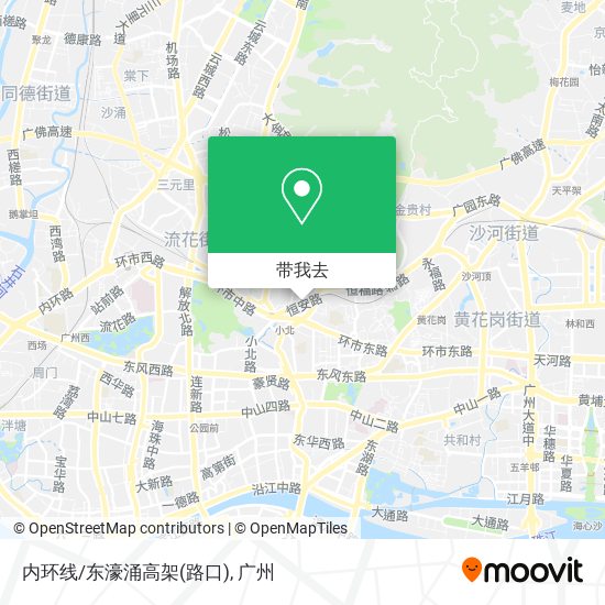 内环线/东濠涌高架(路口)地图