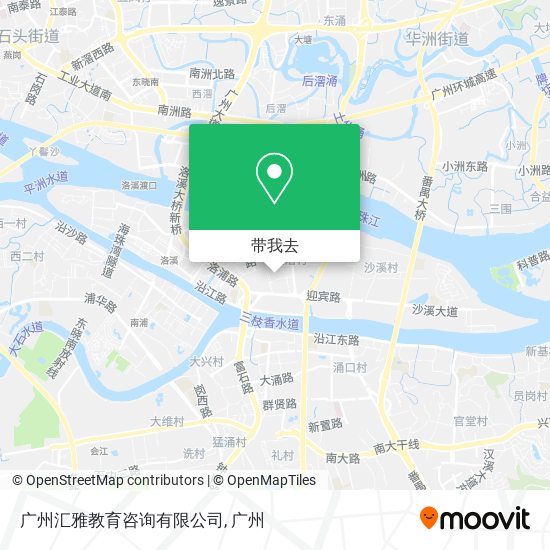 广州汇雅教育咨询有限公司地图