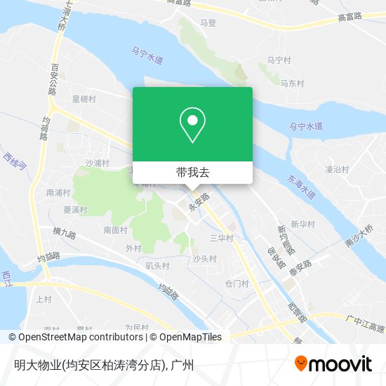 明大物业(均安区柏涛湾分店)地图
