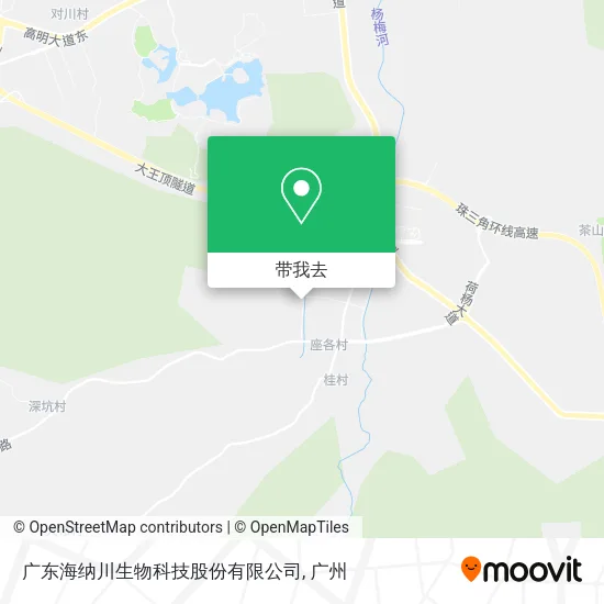 广东海纳川生物科技股份有限公司地图