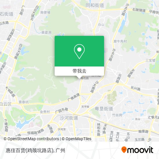 惠佳百货(鸡颈坑路店)地图