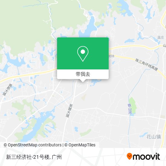 新三经济社-21号楼地图