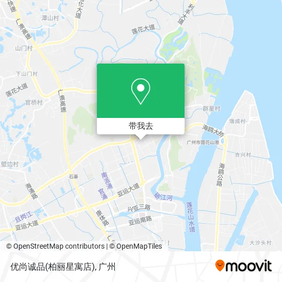 优尚诚品(柏丽星寓店)地图