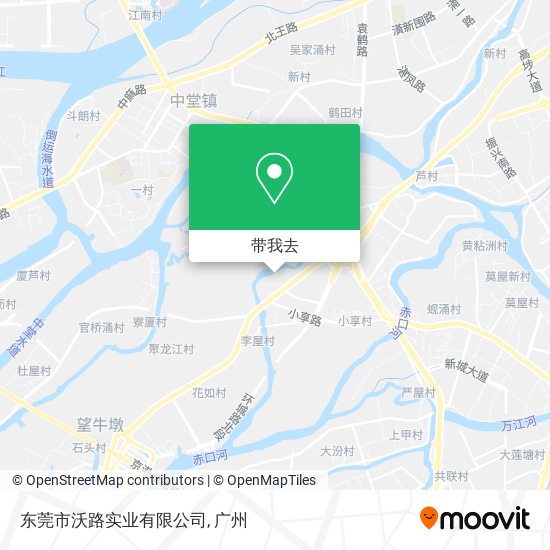 东莞市沃路实业有限公司地图