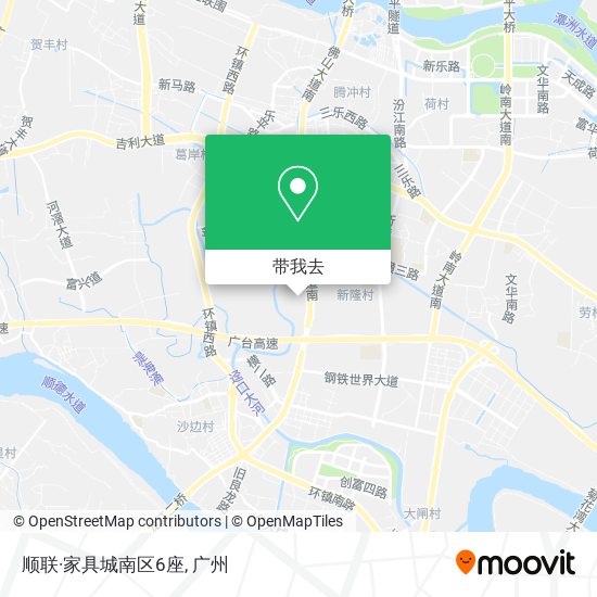 顺联·家具城南区6座地图