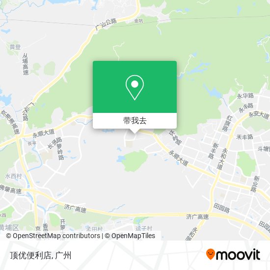 顶优便利店地图