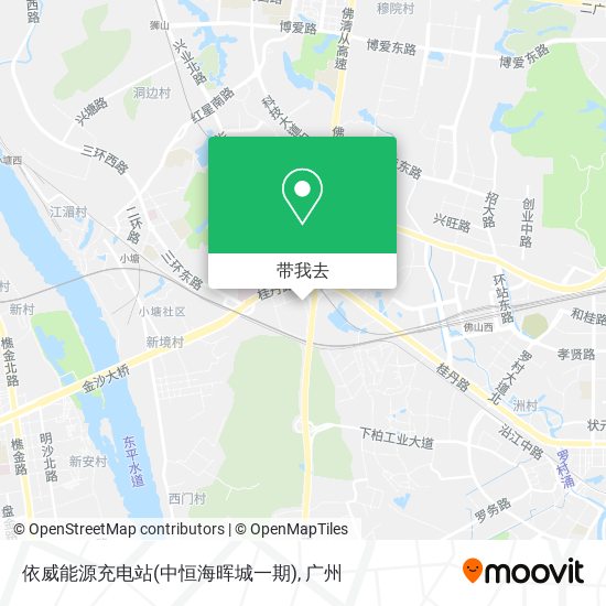依威能源充电站(中恒海晖城一期)地图