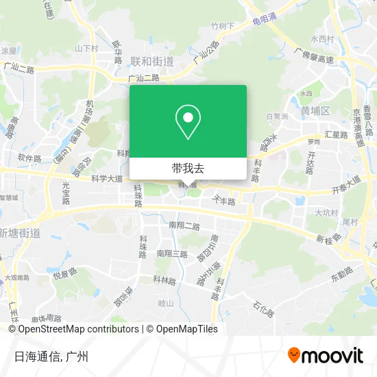 日海通信地图