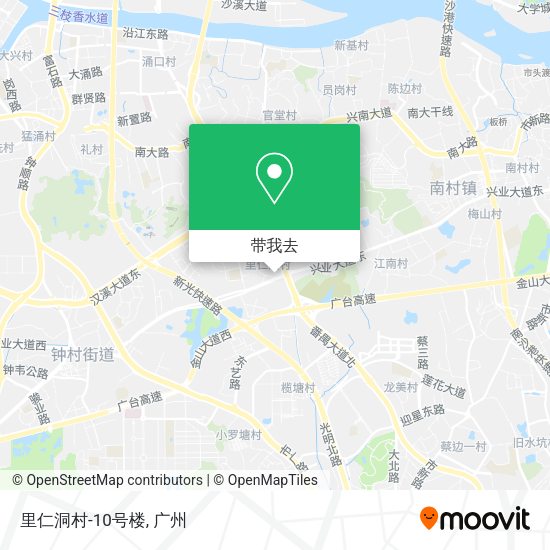 里仁洞村-10号楼地图