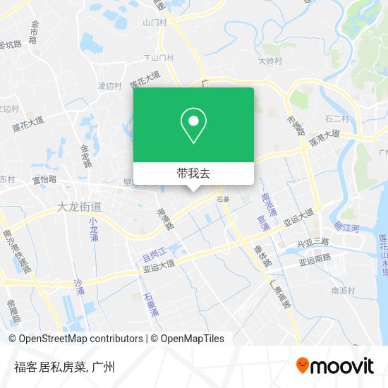 福客居私房菜地图