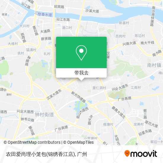 农田爱尚理小笼包(锦绣香江店)地图