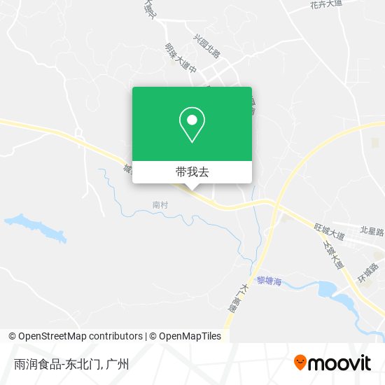 雨润食品-东北门地图