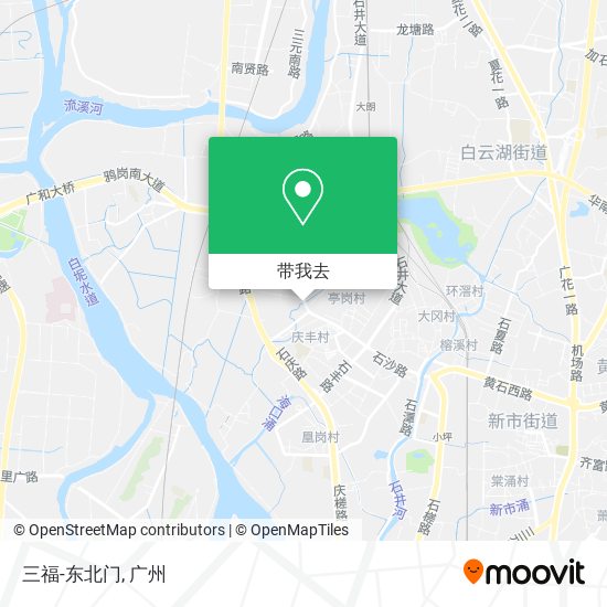 三福-东北门地图