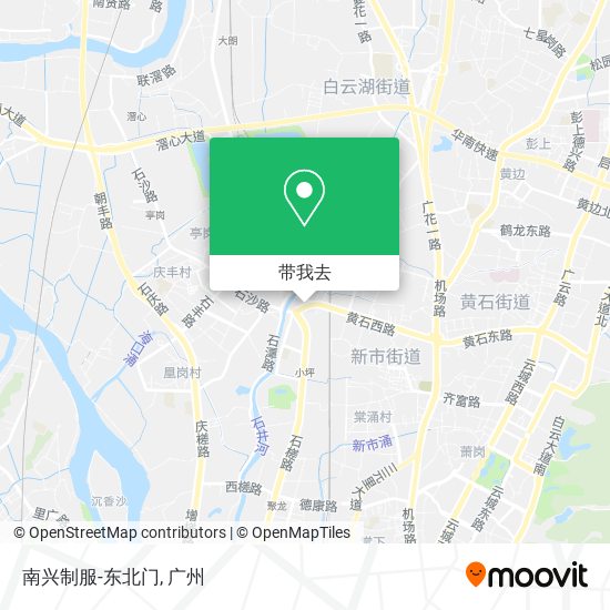 南兴制服-东北门地图