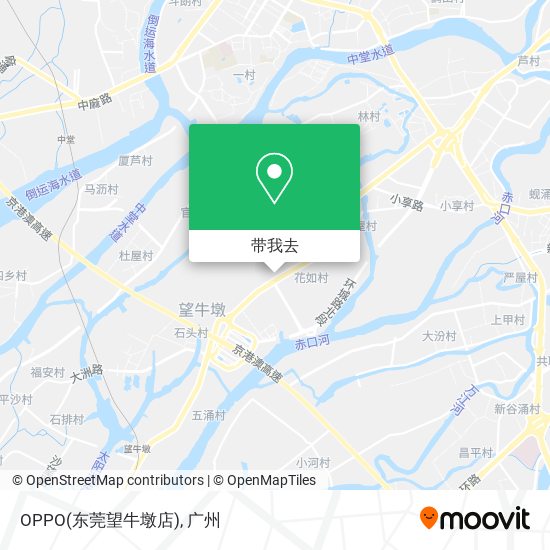 OPPO(东莞望牛墩店)地图