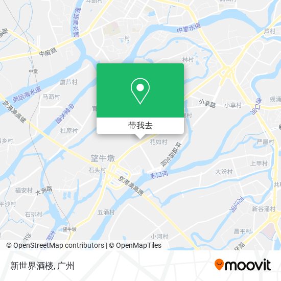 新世界酒楼地图