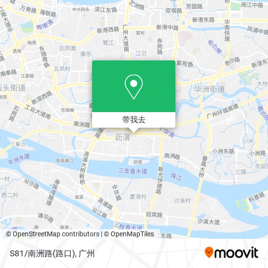 S81/南洲路(路口)地图