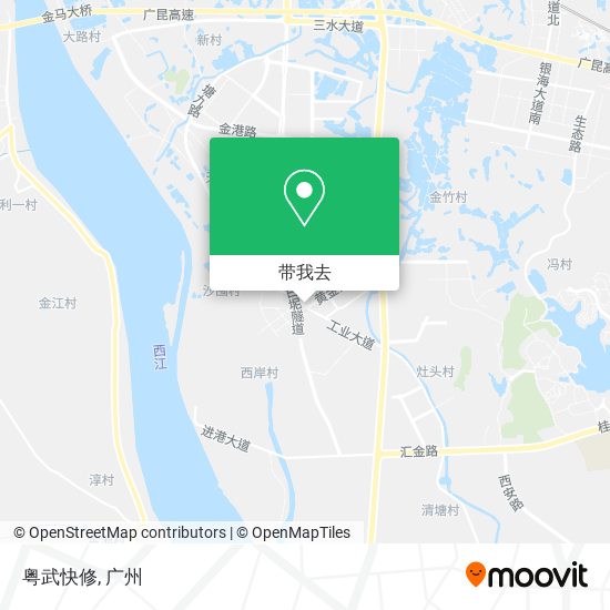 粤武快修地图