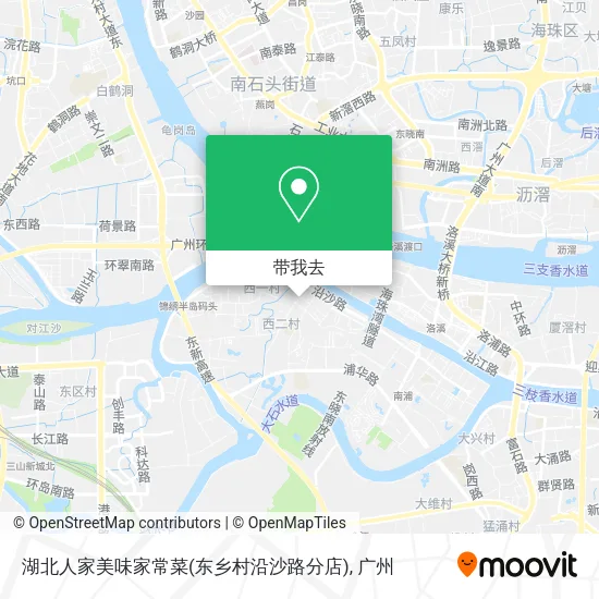 湖北人家美味家常菜(东乡村沿沙路分店)地图