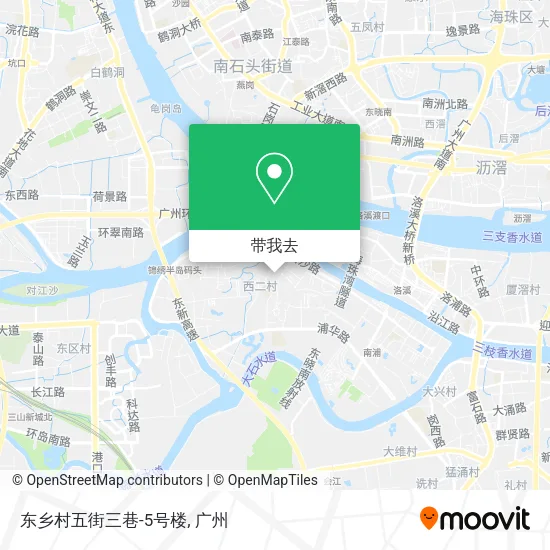东乡村五街三巷-5号楼地图