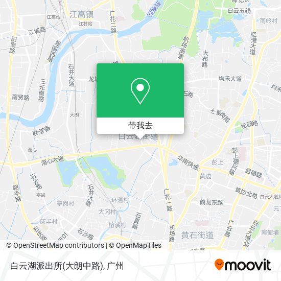 白云湖派出所(大朗中路)地图