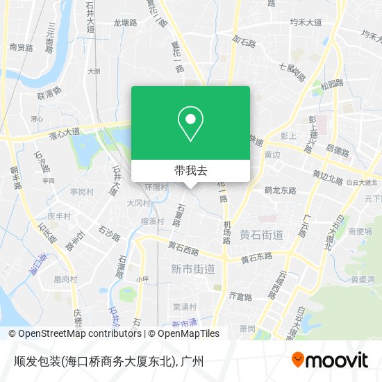 顺发包装(海口桥商务大厦东北)地图