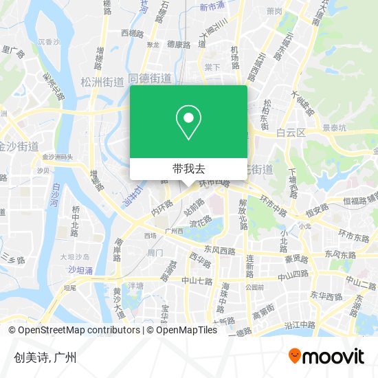 创美诗地图