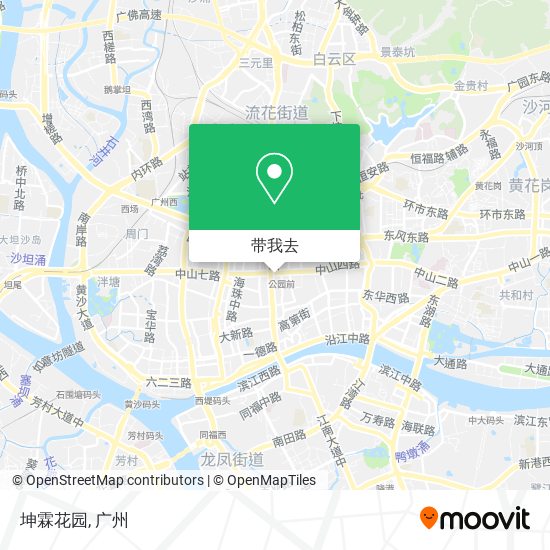 坤霖花园地图