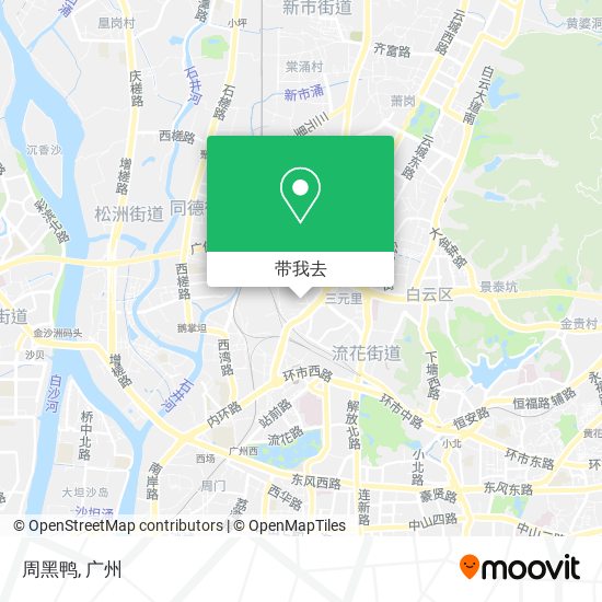 周黑鸭地图