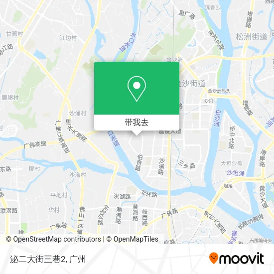 泌二大街三巷2地图